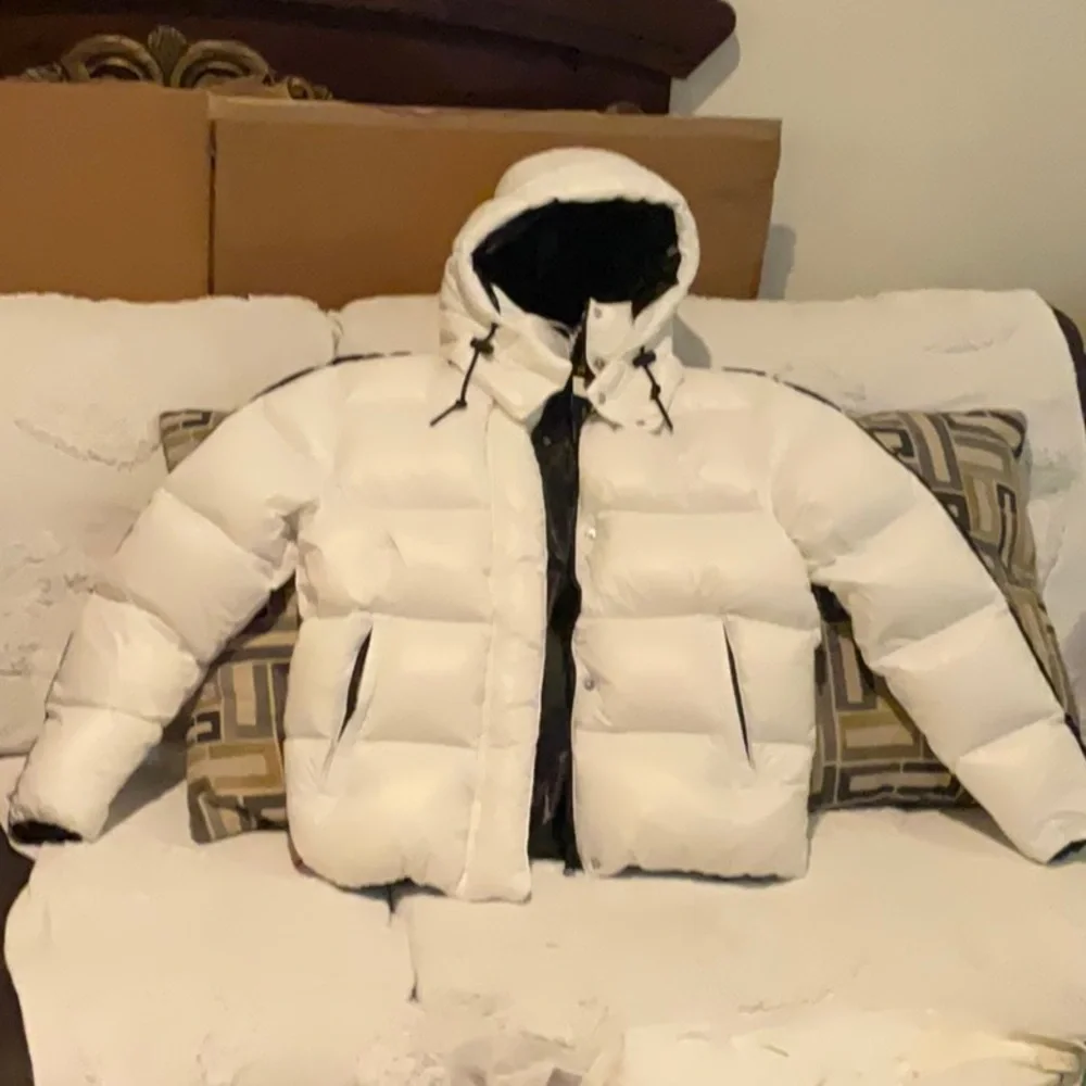 POLO RALPH LAUREN BIG PONY WOMEN’S LOGO DOWN PUFFER HOODIE JACKET /SIZE MEDIUM - Picture 12 of 16